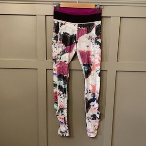 Lululemon Speed Tight III Full-On Luxtreme Pigment Wave Multi / Black / Plum 4